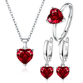 Conjunto Rosé Elegance s925