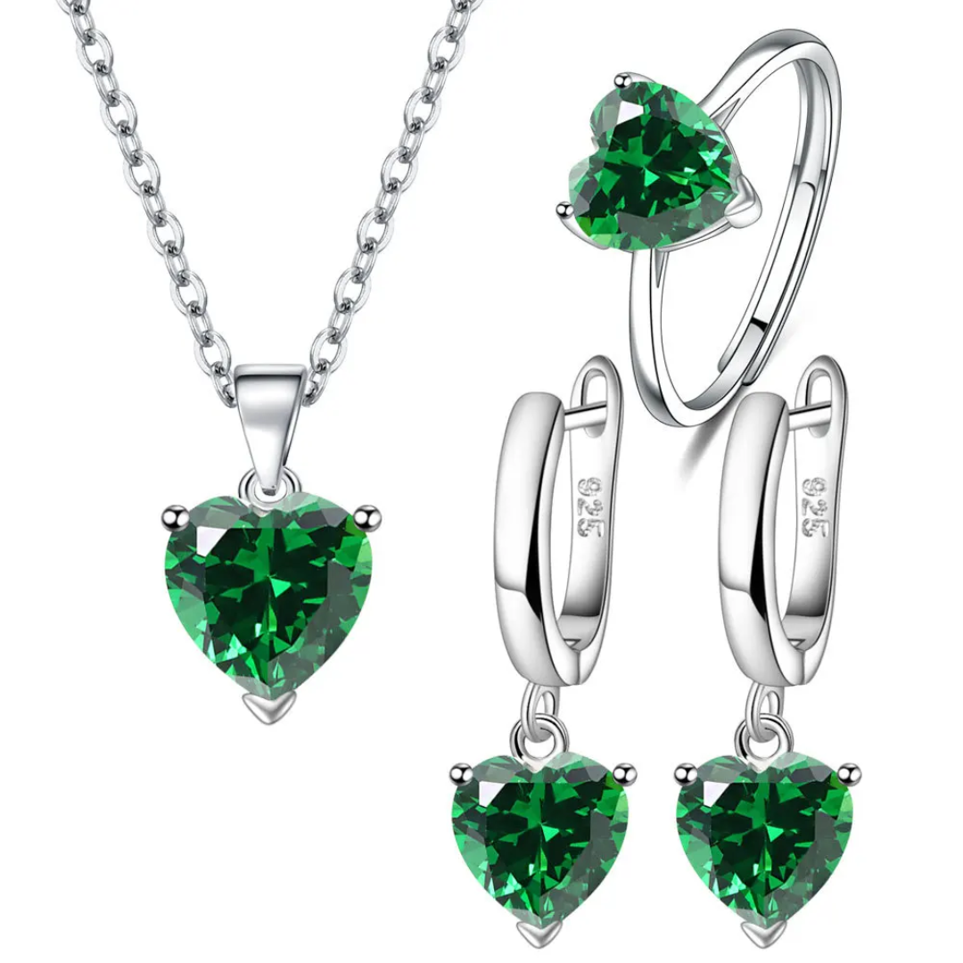 Conjunto Rosé Elegance s925
