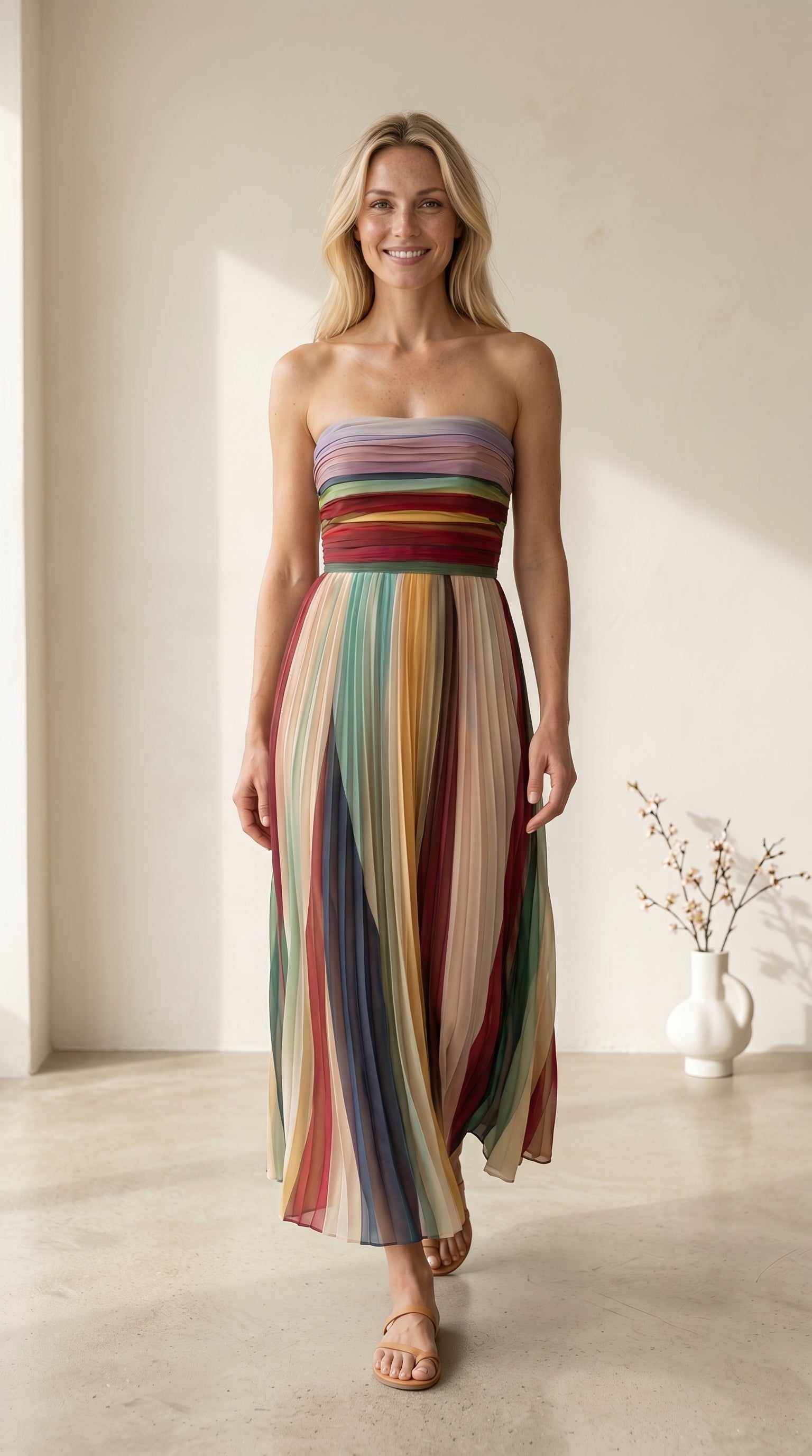 Evelyn | Elegante vestido largo