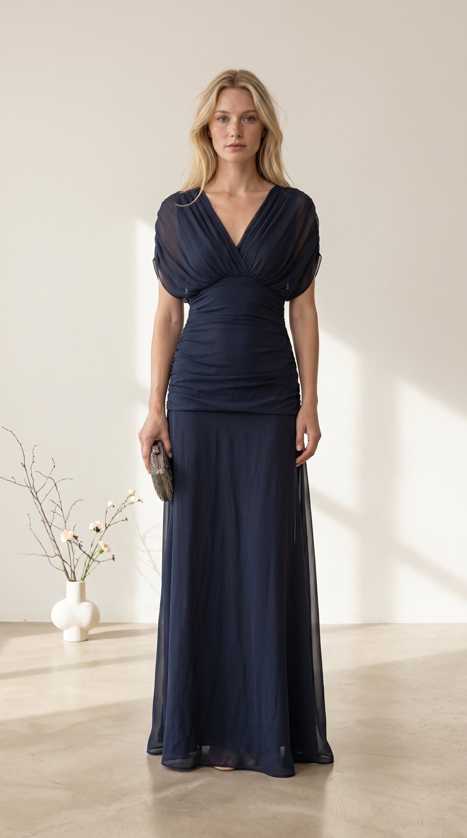 Avery | Elegante vestido azul
