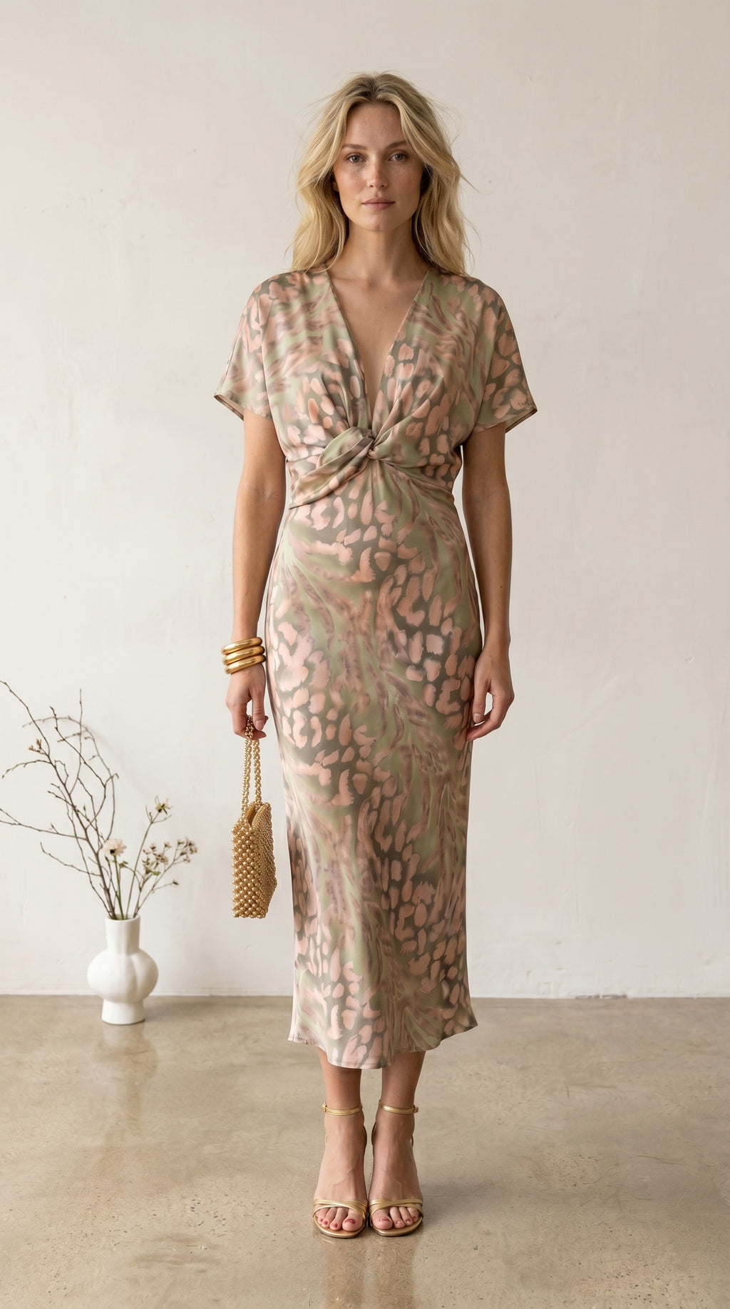 Antonella | Elegante vestido de tejido ligero y fluido