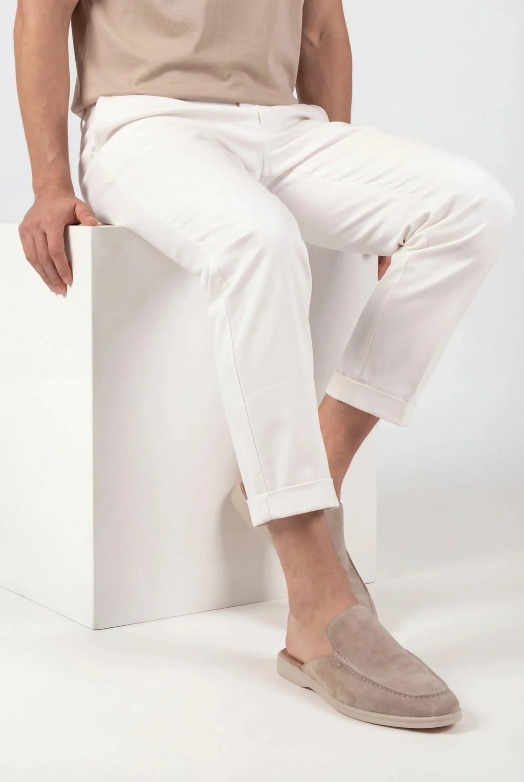 Yacht - Mules de gamuza