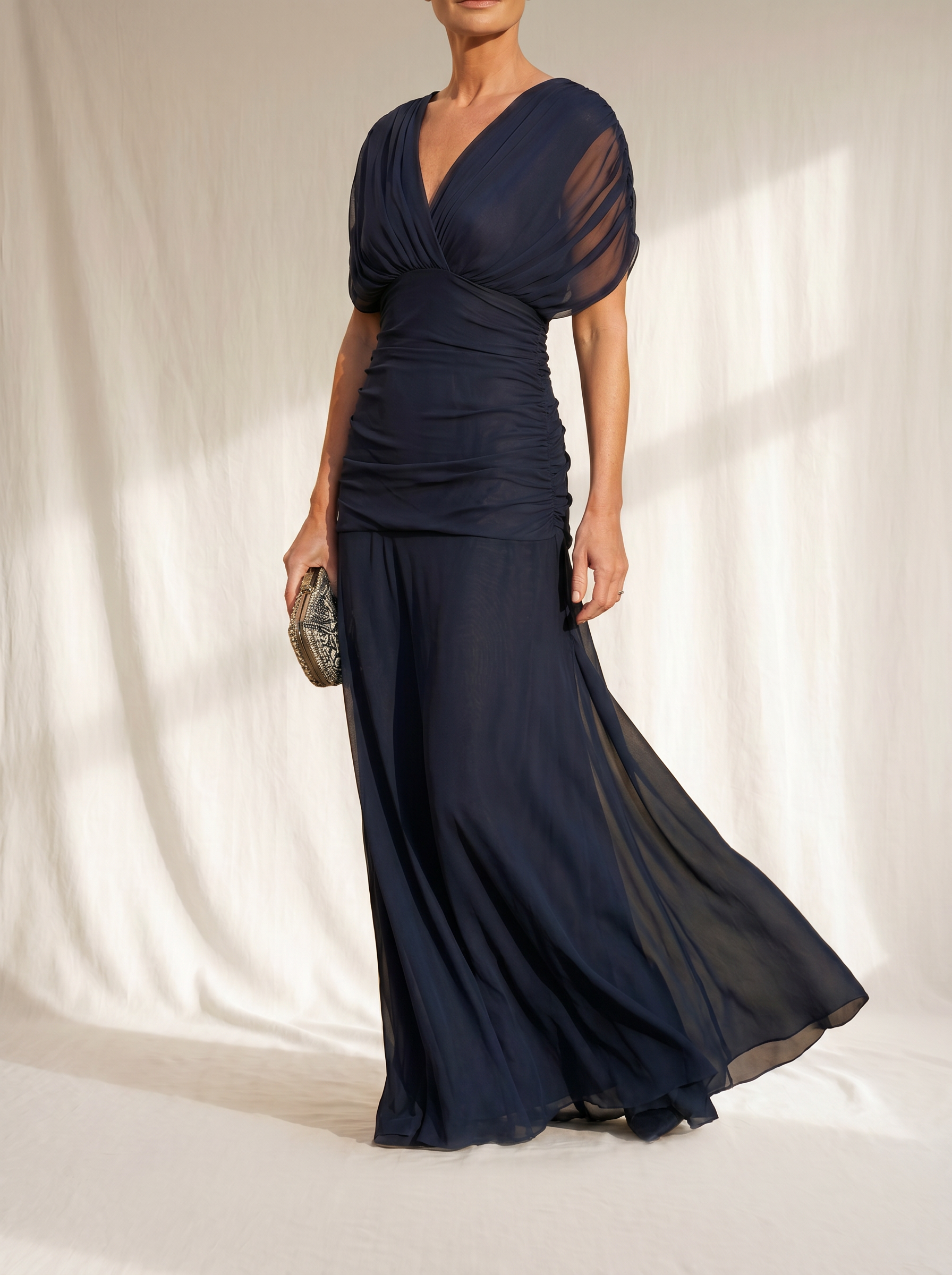 Avery | Elegante vestido azul
